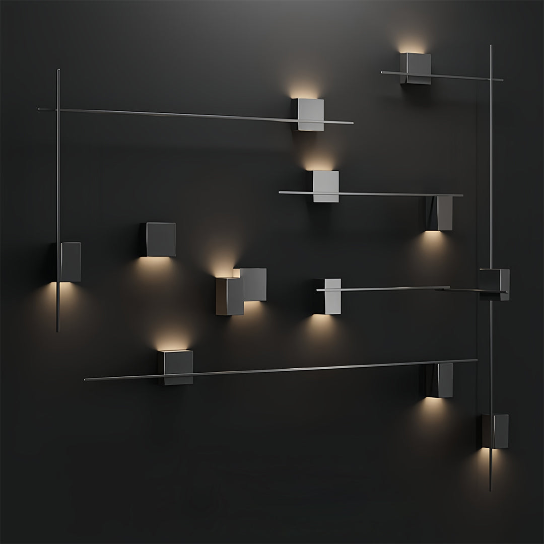 1. **WILLOUGHBY RECTILINEAR WALL SCONCE** - A sleek, minimalist wall lamp featuring a modern rectangular design, perfect for adding a touch of sophistication to any space.

2. **HENLEY MODERNIST WALL ILLUMINATOR** - This contemporary wall light showcases