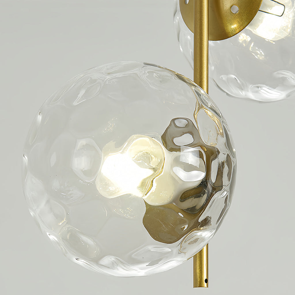 WINTHROP DOUBLE ORB HANGING LIGHTING