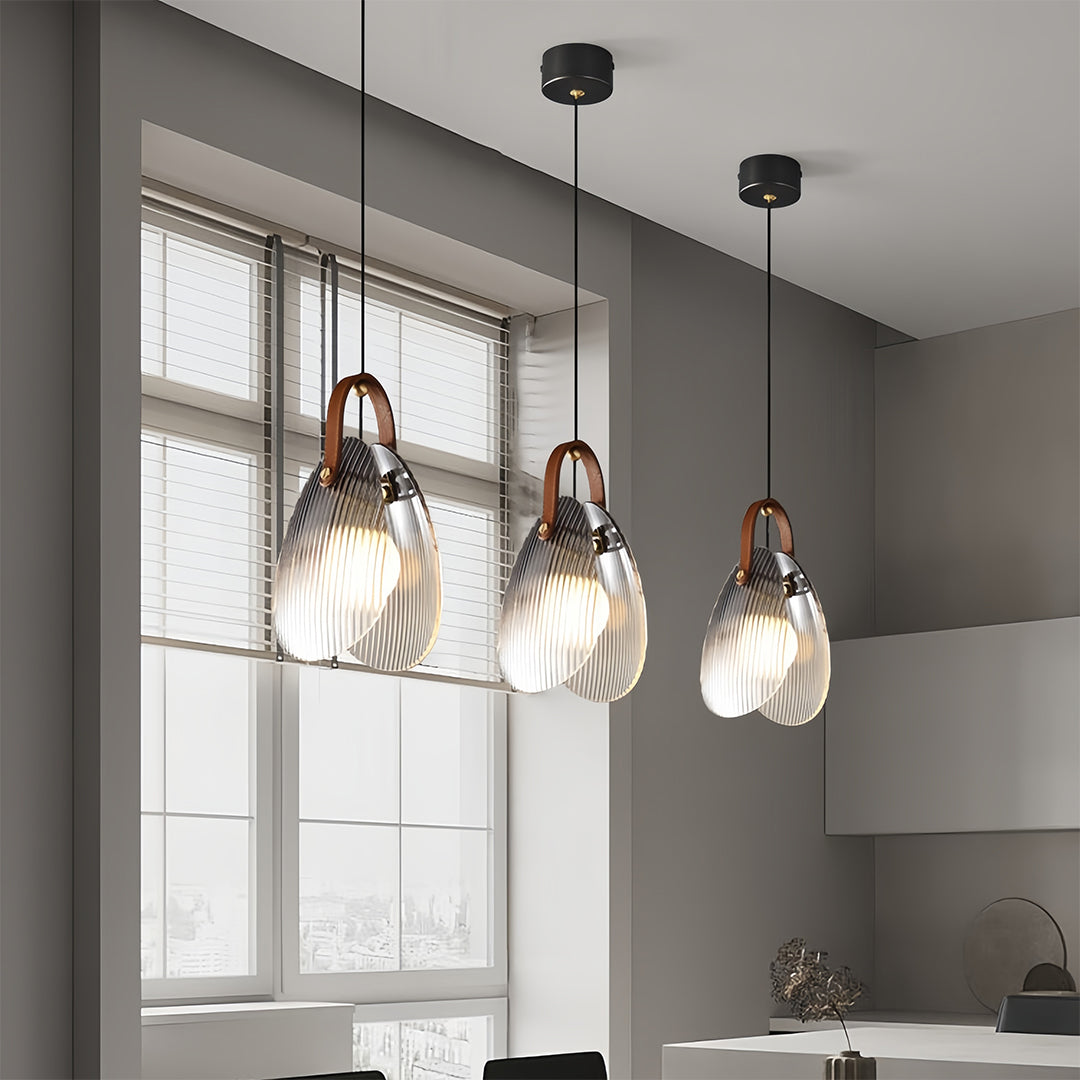 WINTHROP PEARL SHELL HANGING LIGHTING