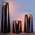 WINTHORPE RAINPROOF LANDSCAPE FLOOD LIGHT, CONTEMPORARY GEOMETRIC DESIGN