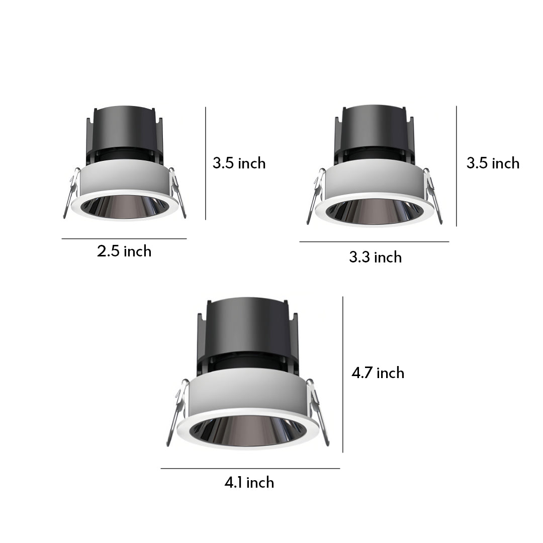 WINTHROP DEEP-SKIRT LED CEILING SPOTLIGHTS