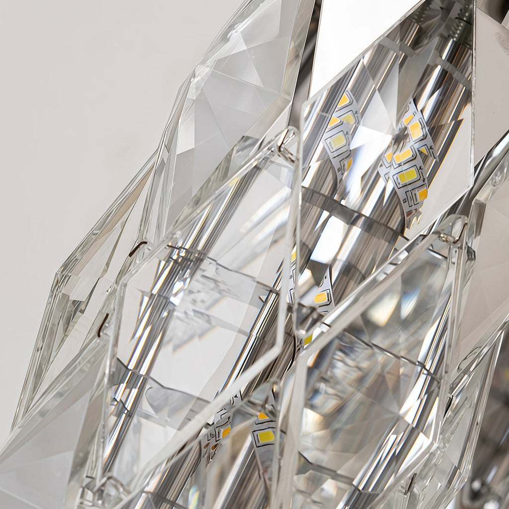 WINDSOR CRYSTAL GEOMETRIC WALL LANTERN