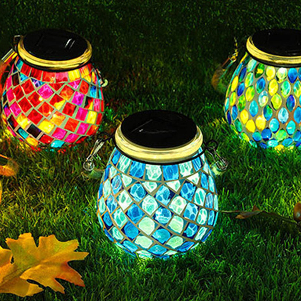 RAVENSCROFT SOLAR-MOSAIC GARDEN ILLUMINATOR