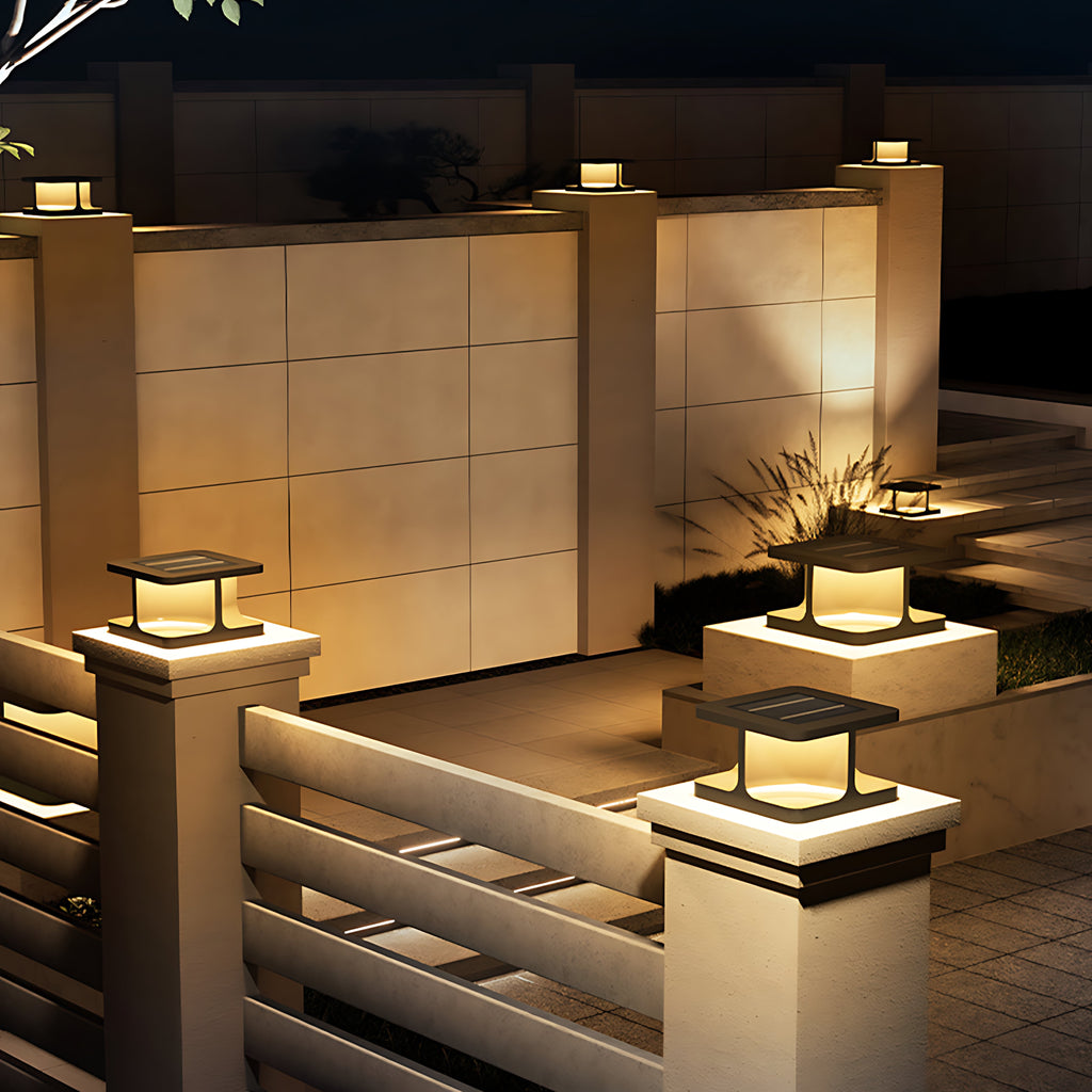 WINDSOR SQUARE STAINLESS STEEL COURTYARD LANTERN