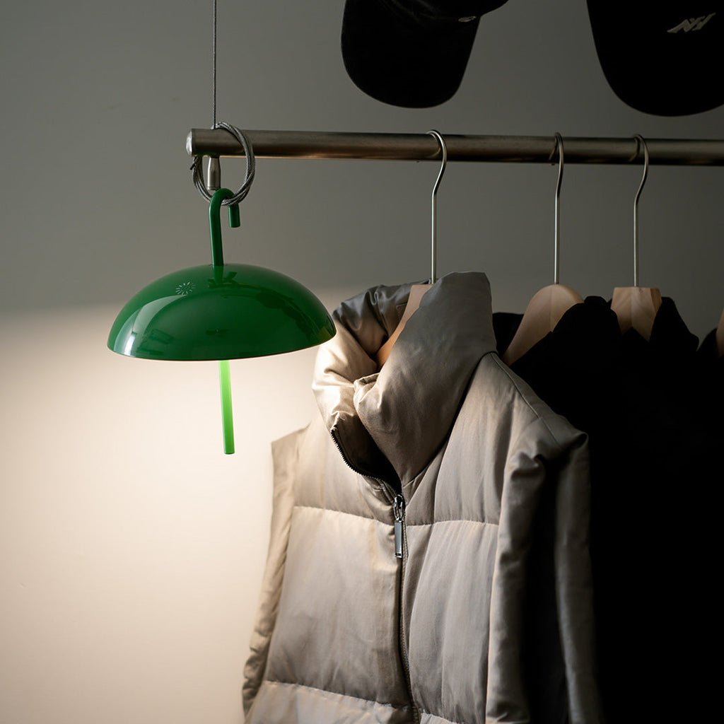 WINTERBOURNE PORTABLE GLOWING PARASOL LAMP WITH TOUCH DIMMER