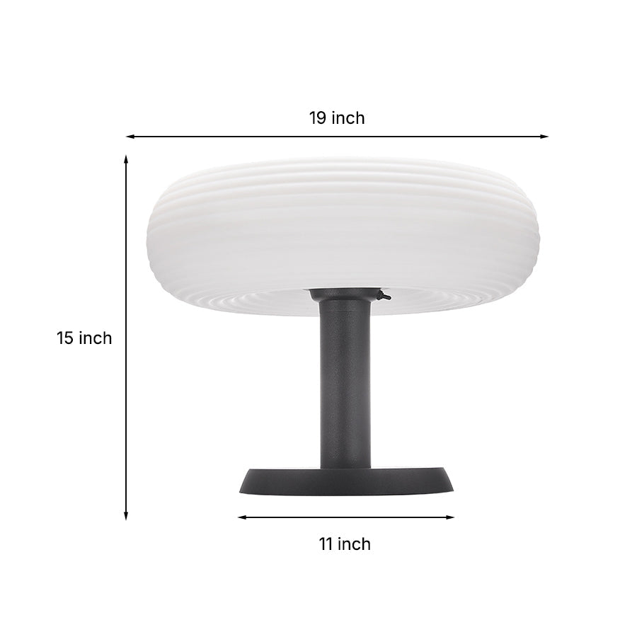 WHITMORE SOLAR GLOBE OUTDOOR ILLUMINATOR, WEATHERPROOF LANDSCAPE LANTERN