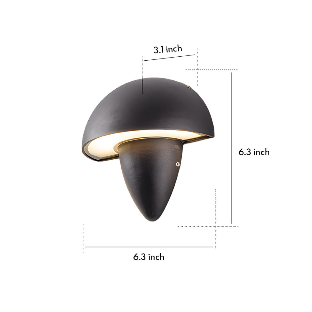 FENWICK FUNGAL GLOW WATER-RESISTANT LED WALL SCONCE