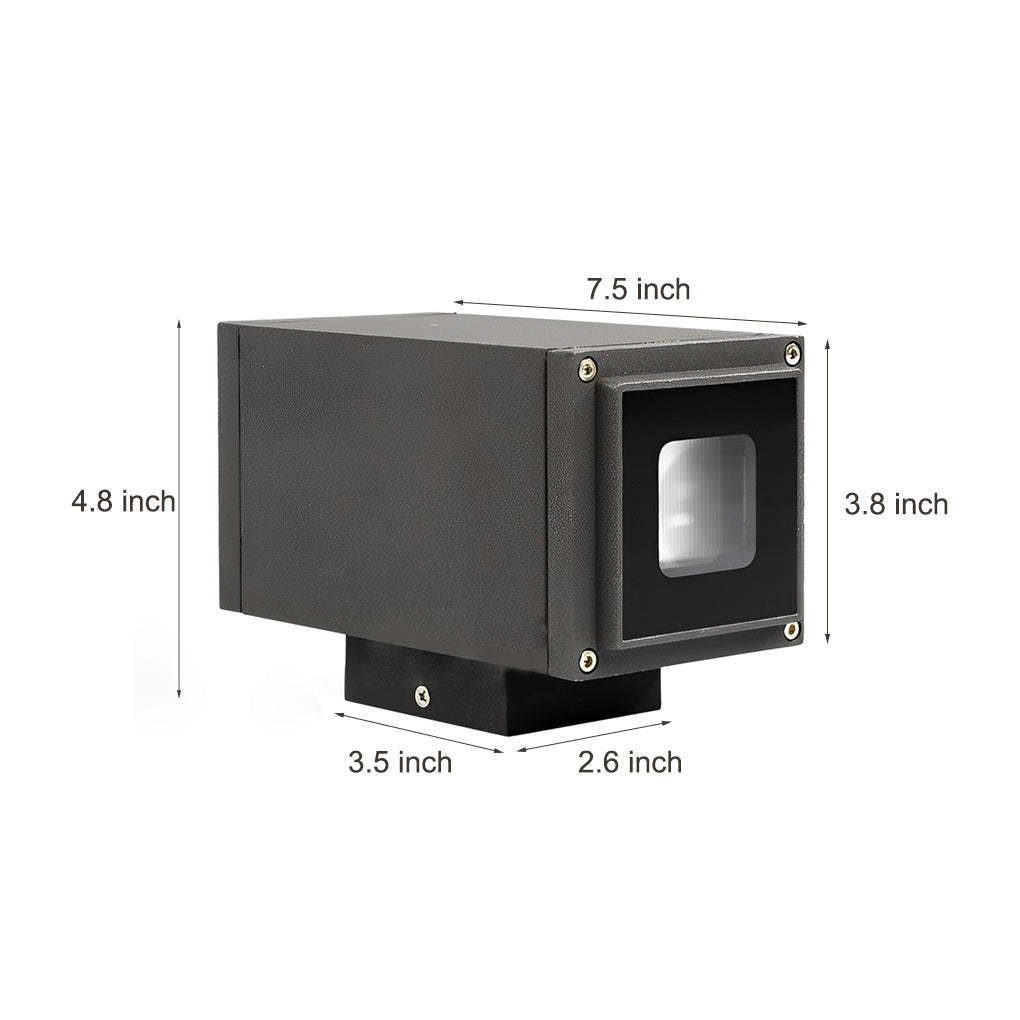 WINDSOR LED OUTDOOR RAIN-RESISTANT WALL WASHER LANTERN