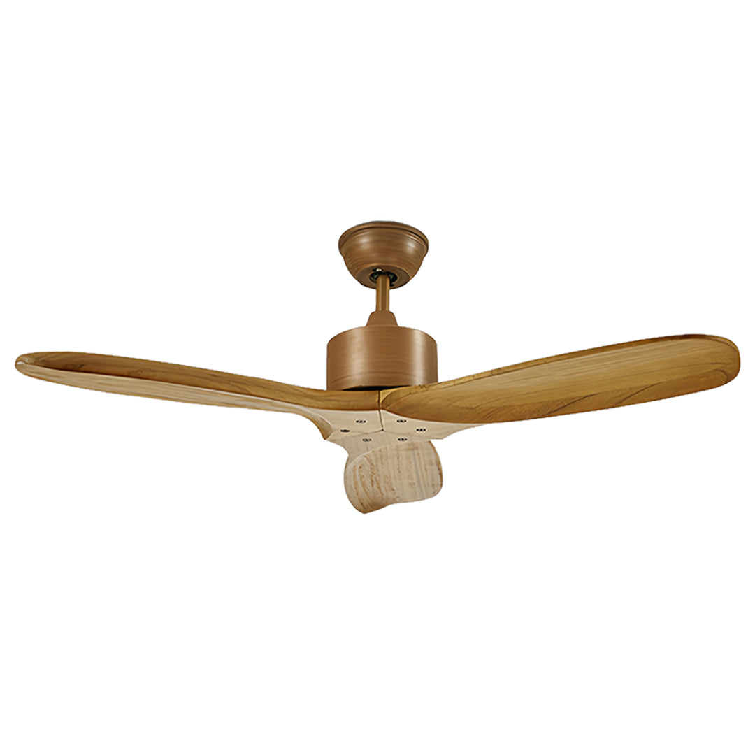 WINTHROP WOODEN TRIO CEILING FANDOLIER WITH ILLUMINATION