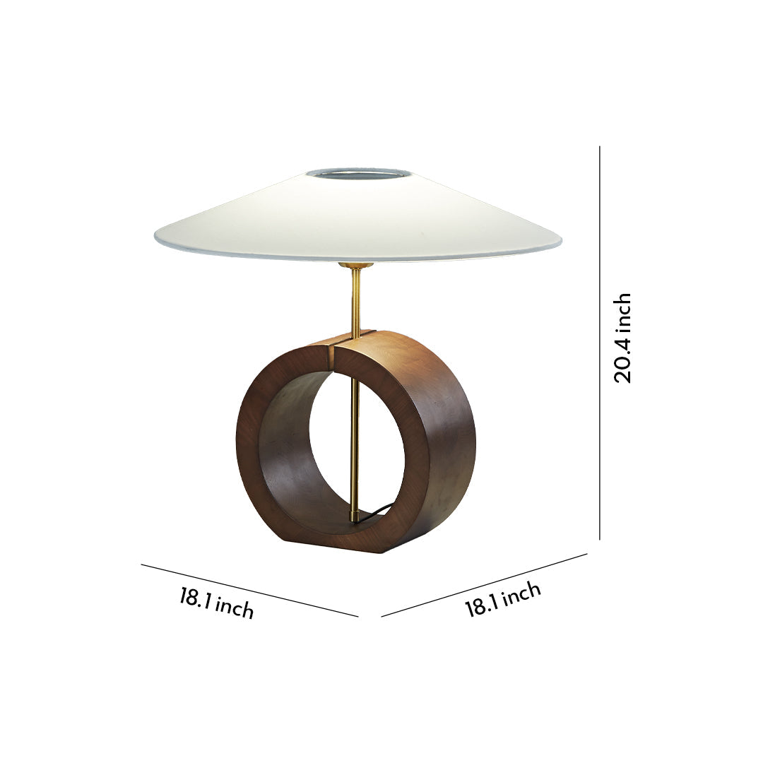 WINTERBOURNE NATURAL OAK ILLUMINATOR - SCANDINAVIAN INSPIRED TABLE LIGHT
