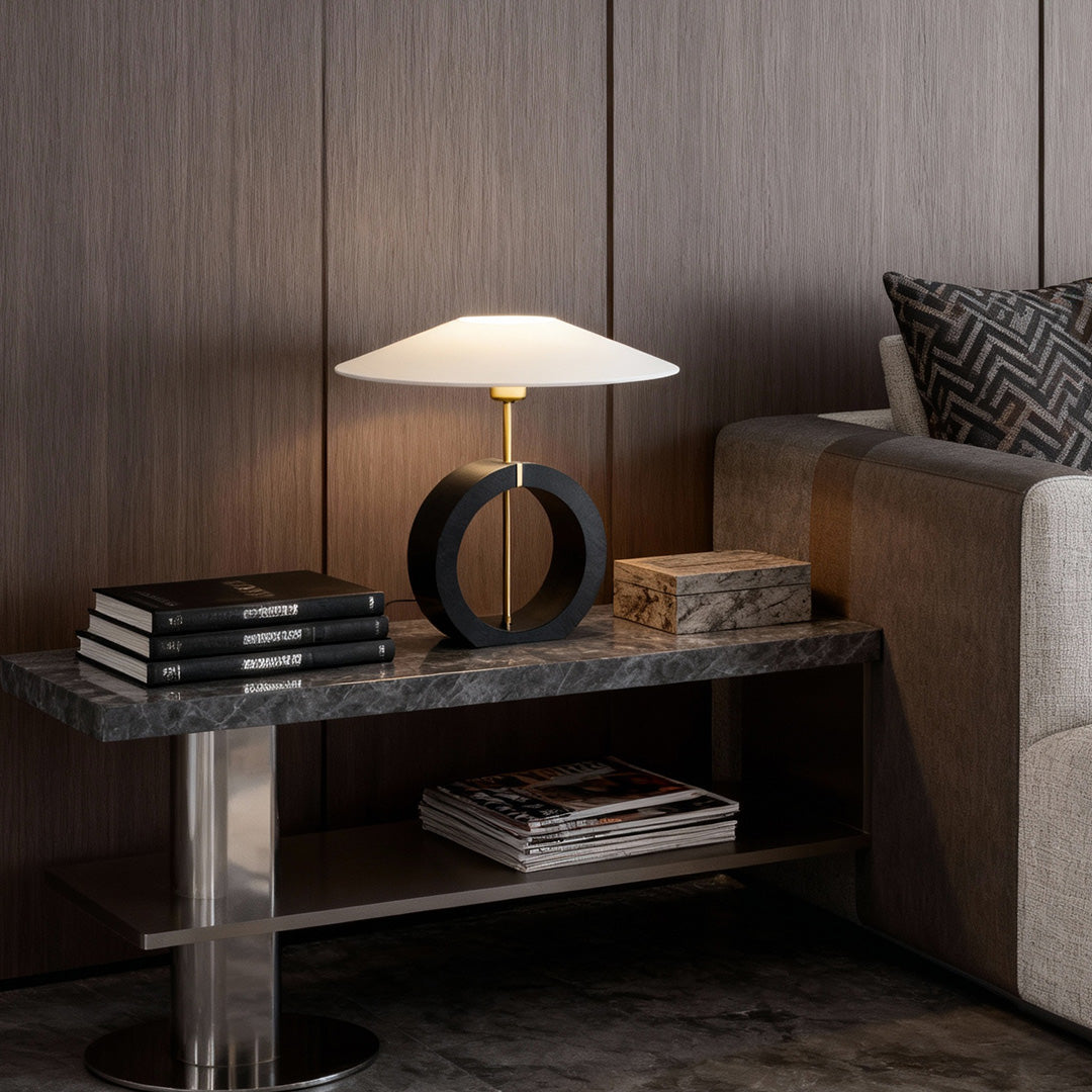 WINTERBOURNE NATURAL OAK ILLUMINATOR - SCANDINAVIAN INSPIRED TABLE LIGHT