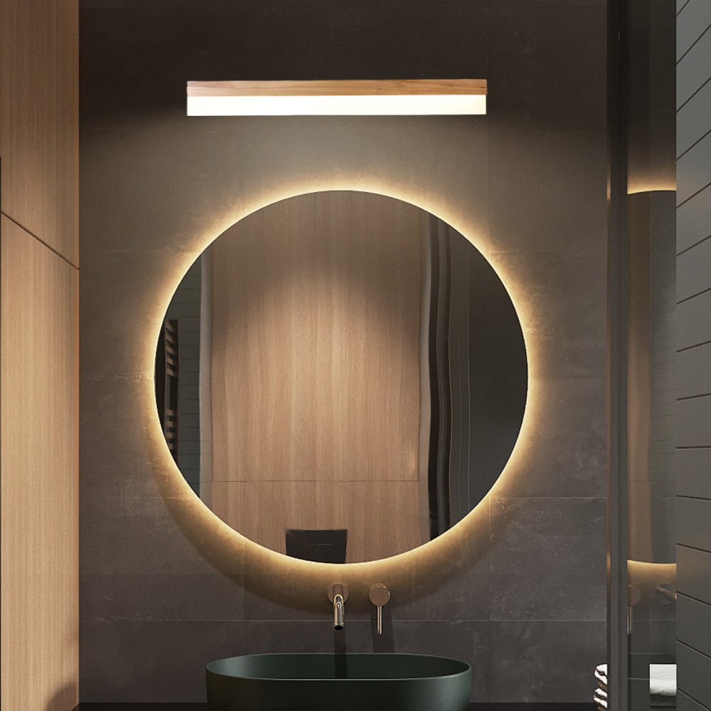 WINCHESTER WOODEN LED BATHROOM ILLUMINATION WITH ACRYLIC SHADE