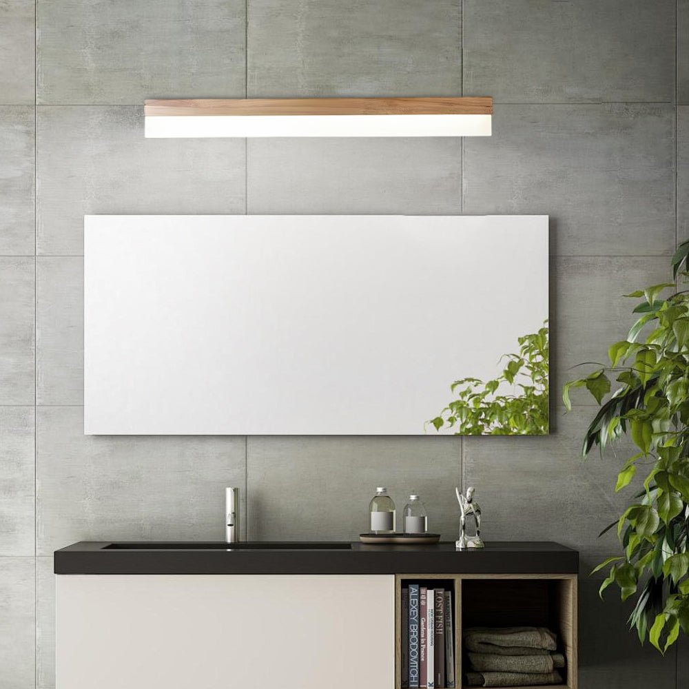 WINCHESTER WOODEN LED BATHROOM ILLUMINATION WITH ACRYLIC SHADE