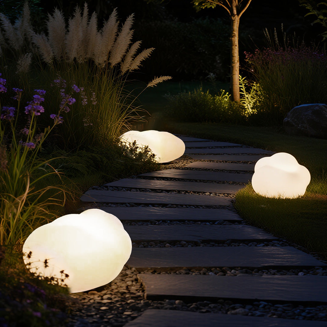 WINDSOR AURORA OUTDOOR ILLUMINATED GARDEN STOOL