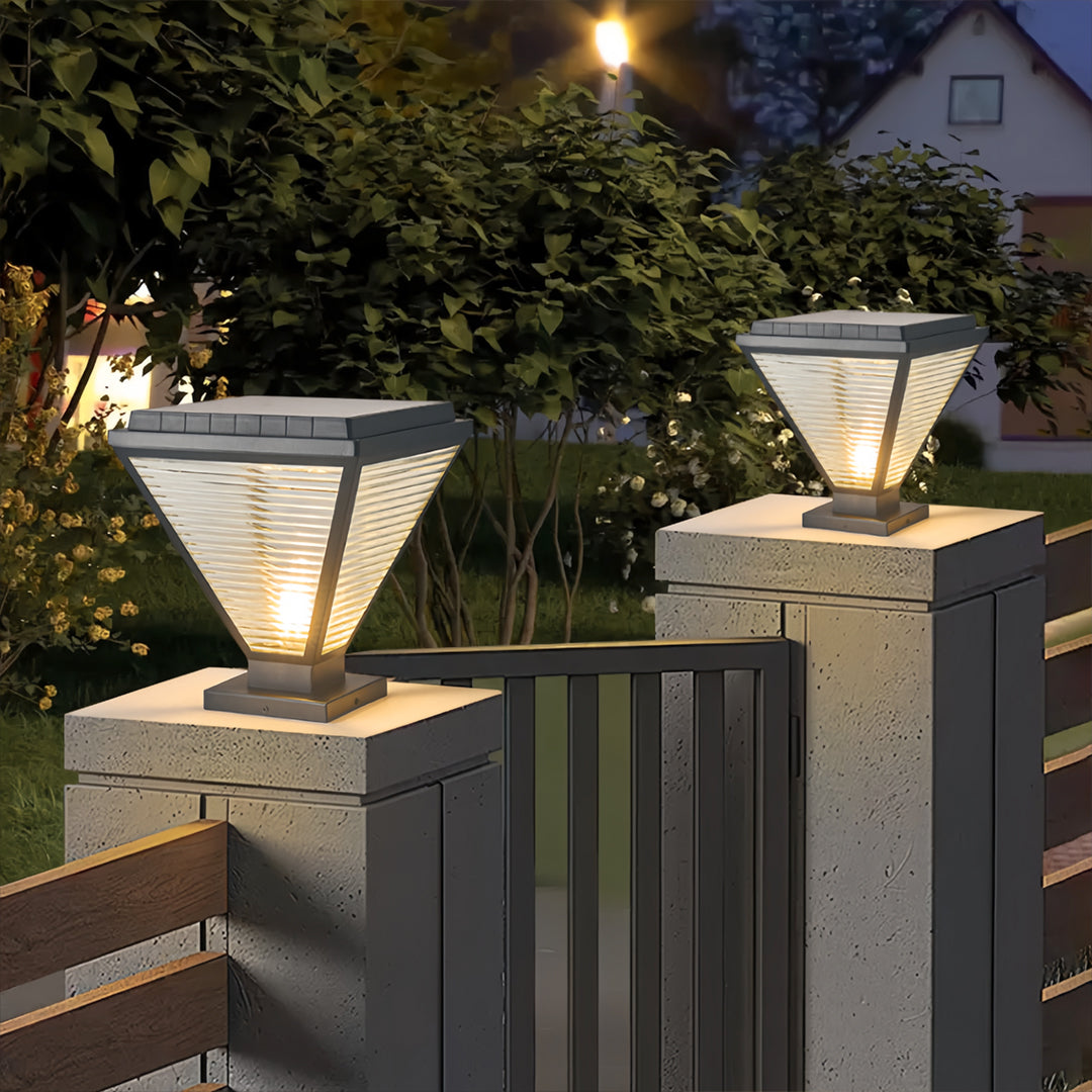 RAVENHURST MODERN LED OUTDOOR PILLAR LANTERN