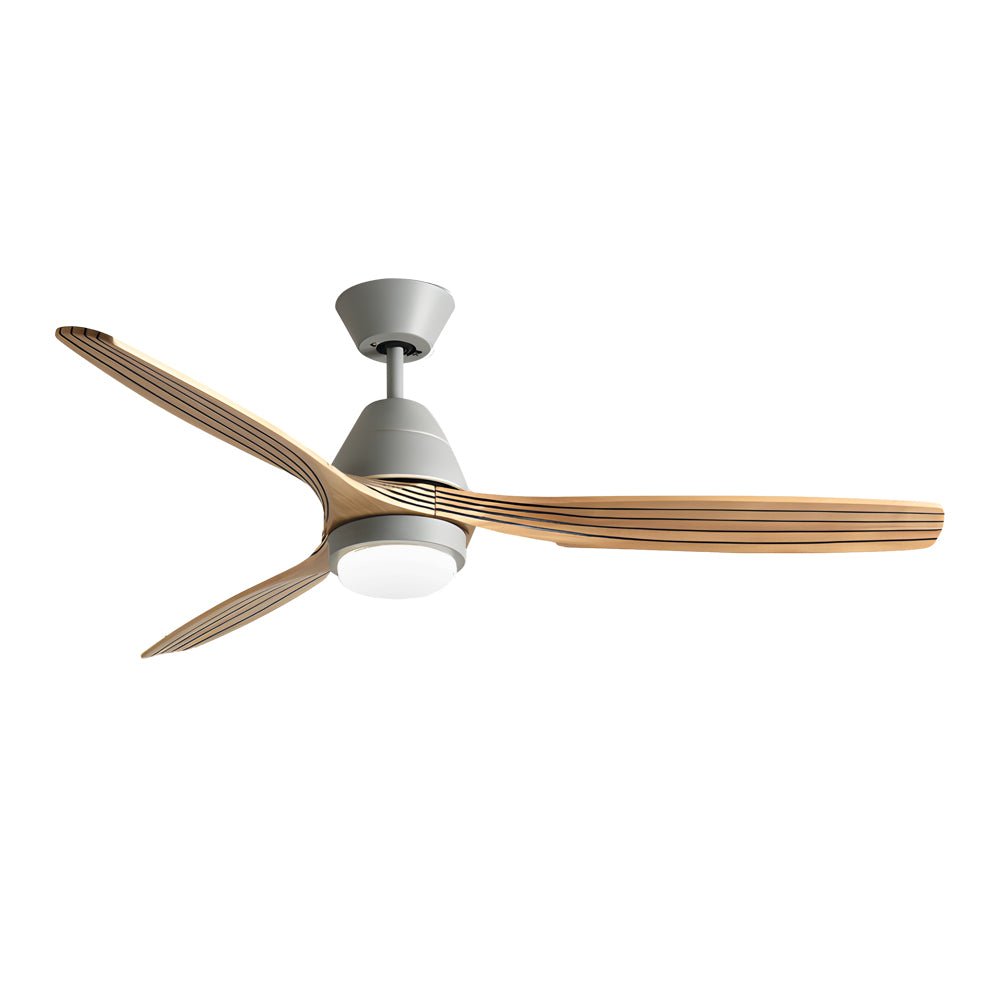 CHARLESTON WOODEN 52-INCH CEILING FAN WITH REMOTE CONTROL, 6-SPEED FUNCTIONALITY