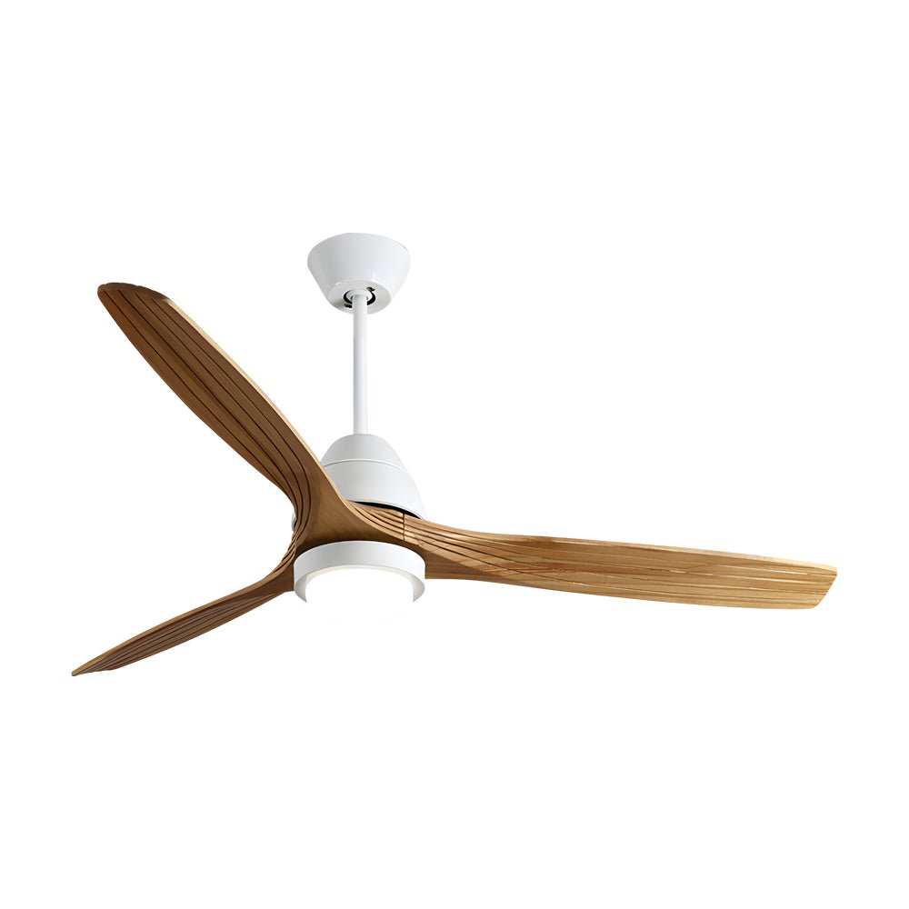 CHARLESTON WOODEN 52-INCH CEILING FAN WITH REMOTE CONTROL, 6-SPEED FUNCTIONALITY