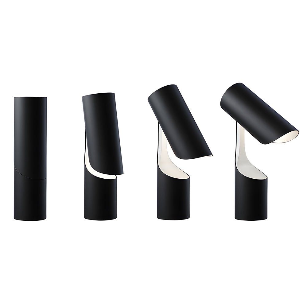 RAVENHALL MODERN CYLINDRICAL LED WORKLIGHT WITH CUSTOMIZABLE HEIGHT FOR STUDY SPACES