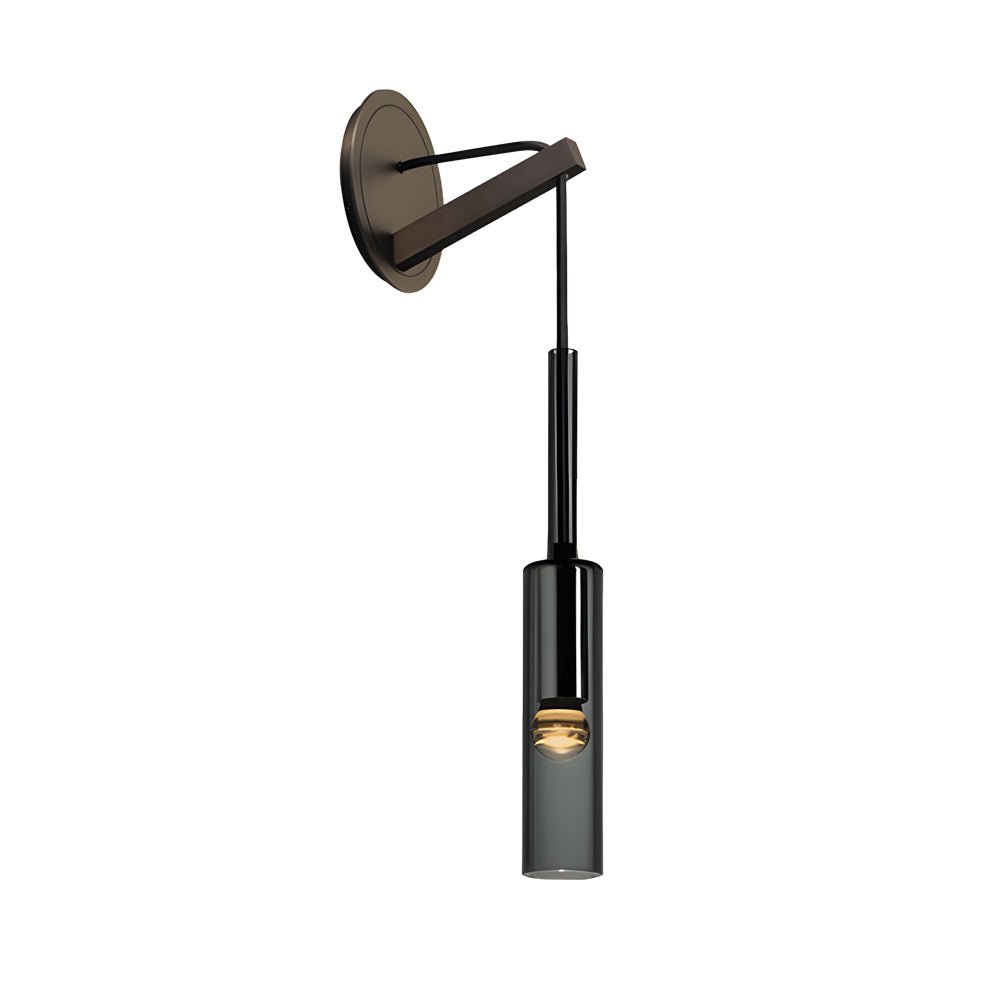 WINTHORPE COPPER-CLAD STAIRWAY SCONCE WITH SUSPENDED CORD