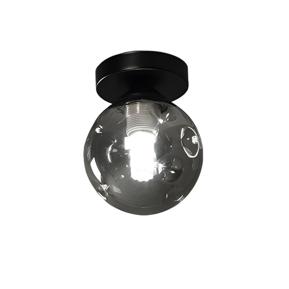 FENWICK AMBER HUE GLASS CEILING LANTERN