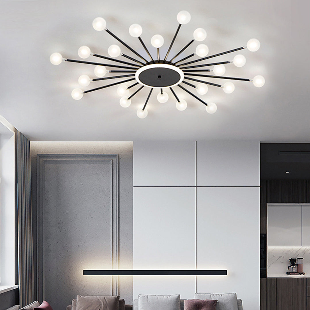 WINDSOR STARBURST GLASS CEILING LANTERN