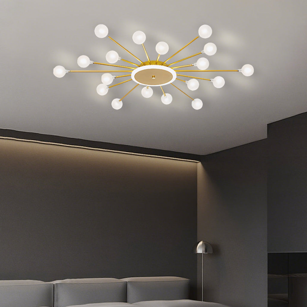 WINDSOR STARBURST GLASS CEILING LANTERN
