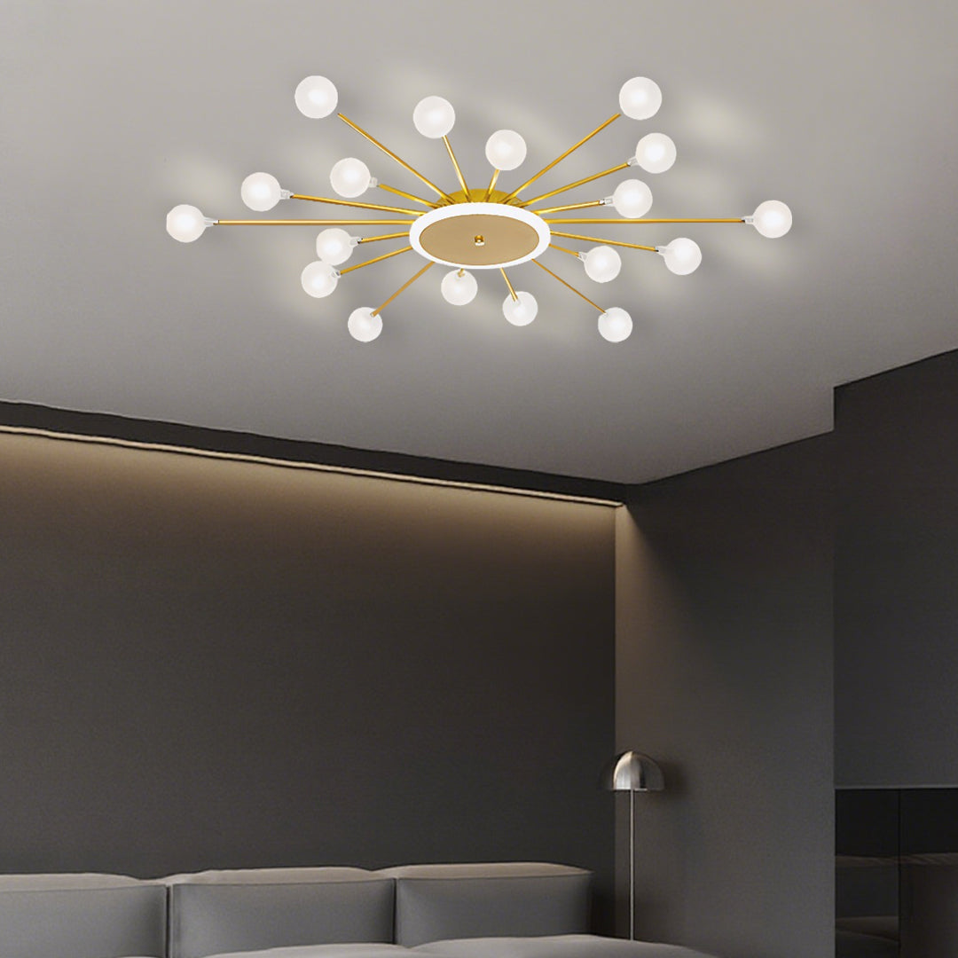 WINDSOR STARBURST GLASS CEILING LANTERN