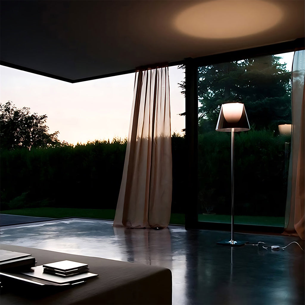 WHITBY TOWERING READING LAMP WITH SCANDINAVIAN FLAIR