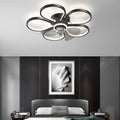 HEATHCOTE FLORAL INLAY LED CEILING FAN LIGHT