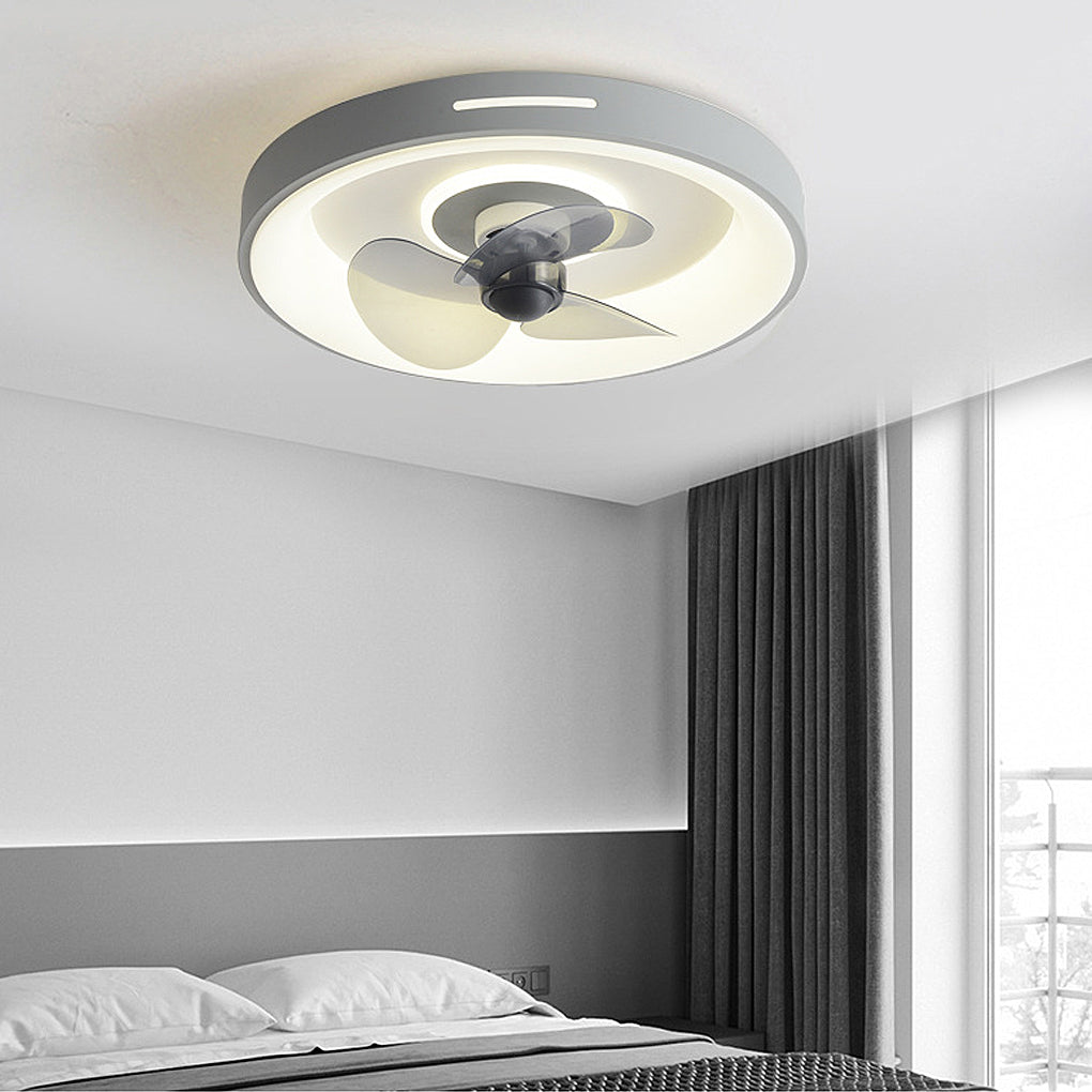 WINCHESTER WHISPERING CEILING FAN LUMINAIRE, ULTRA-SLIM INTELLIGENT DESIGN