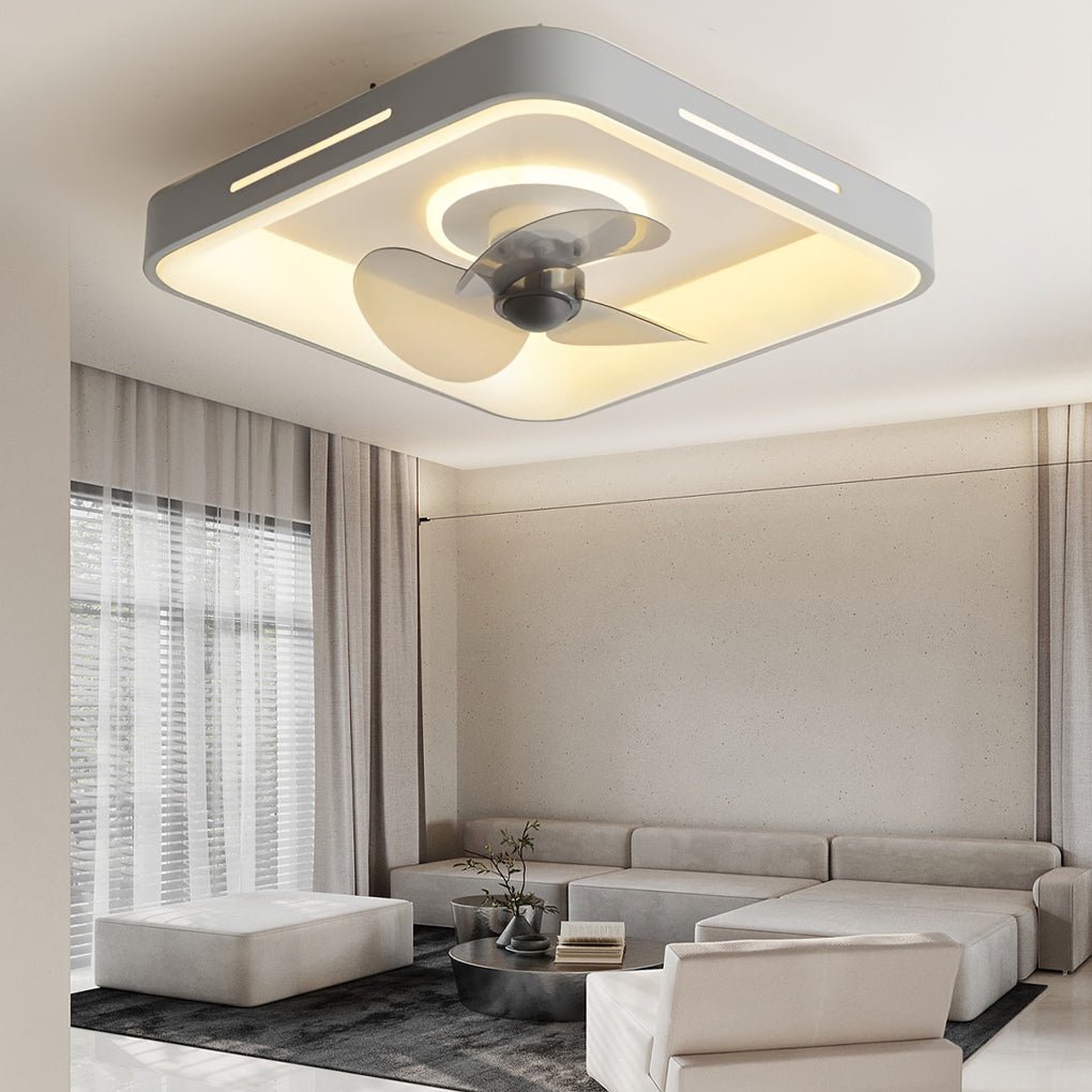 WINCHESTER WHISPERING CEILING FAN LUMINAIRE, ULTRA-SLIM INTELLIGENT DESIGN