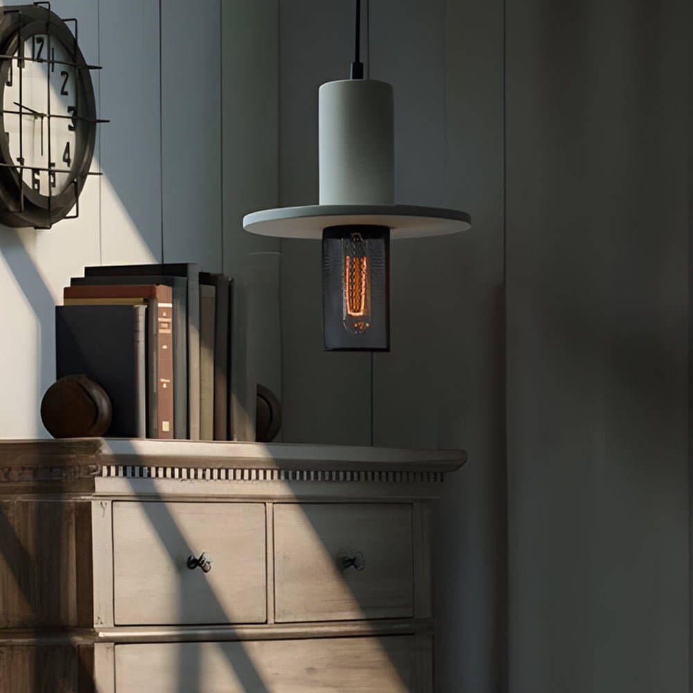 HEATHCLIFF CEMENT & MESH HANGING LANTERN