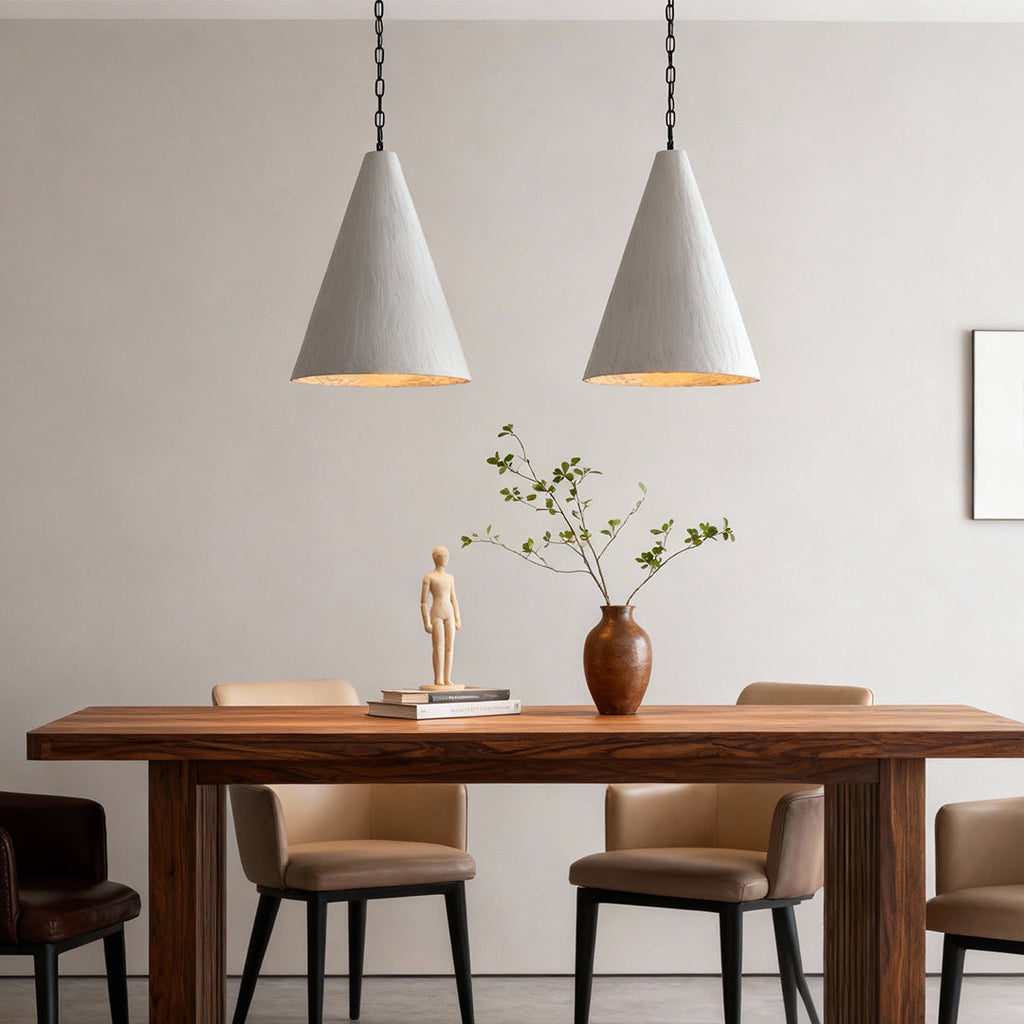 FENWICK WHITE ADJUSTABLE HANGING LANTERN