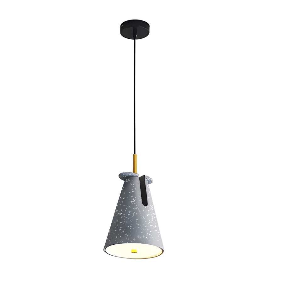 FENWICK GEOMETRIC RESIN HANGING LANTERN