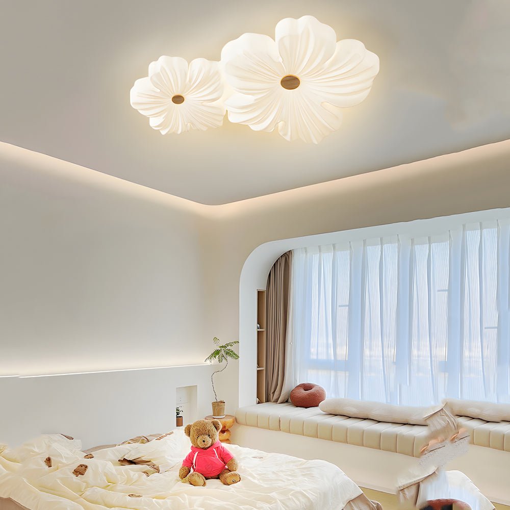 WINTERDALE ACRYLIC BLOOM CEILING LIGHT WITH LED DIMMING