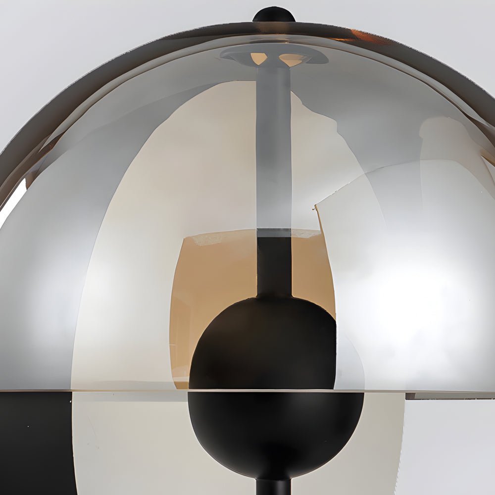 CHARLESTON AMBER ORB TABLE LUMINAIRE