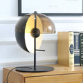 CHARLESTON AMBER ORB TABLE LUMINAIRE