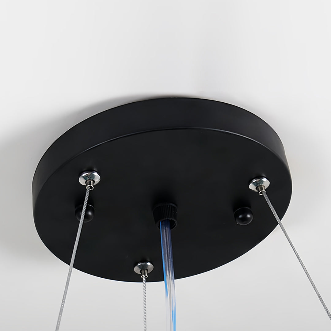WHITBY SWALLOWTAIL IRON CEILING LANTERN