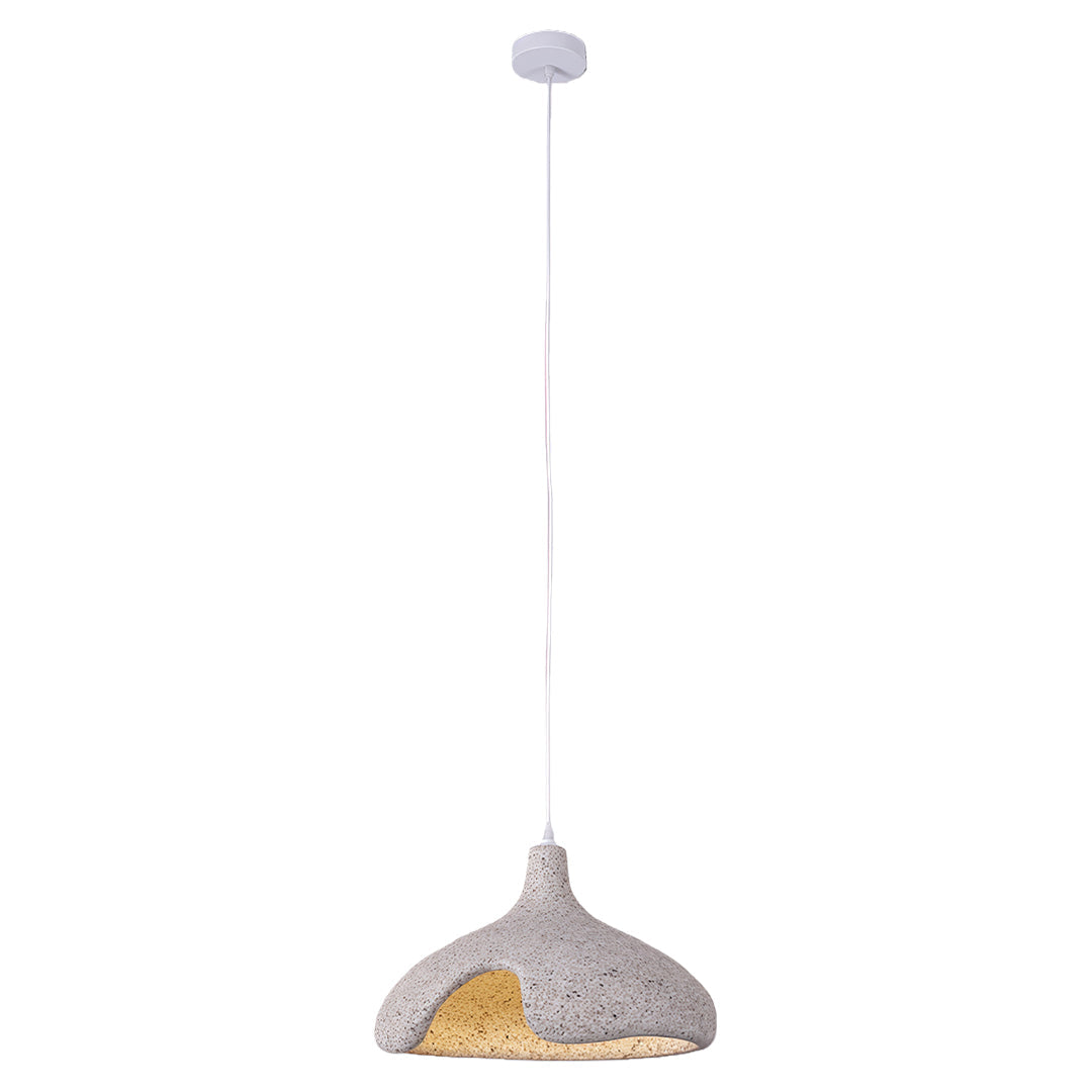 VERDANT CREST CEMENT HANGING LANTERN