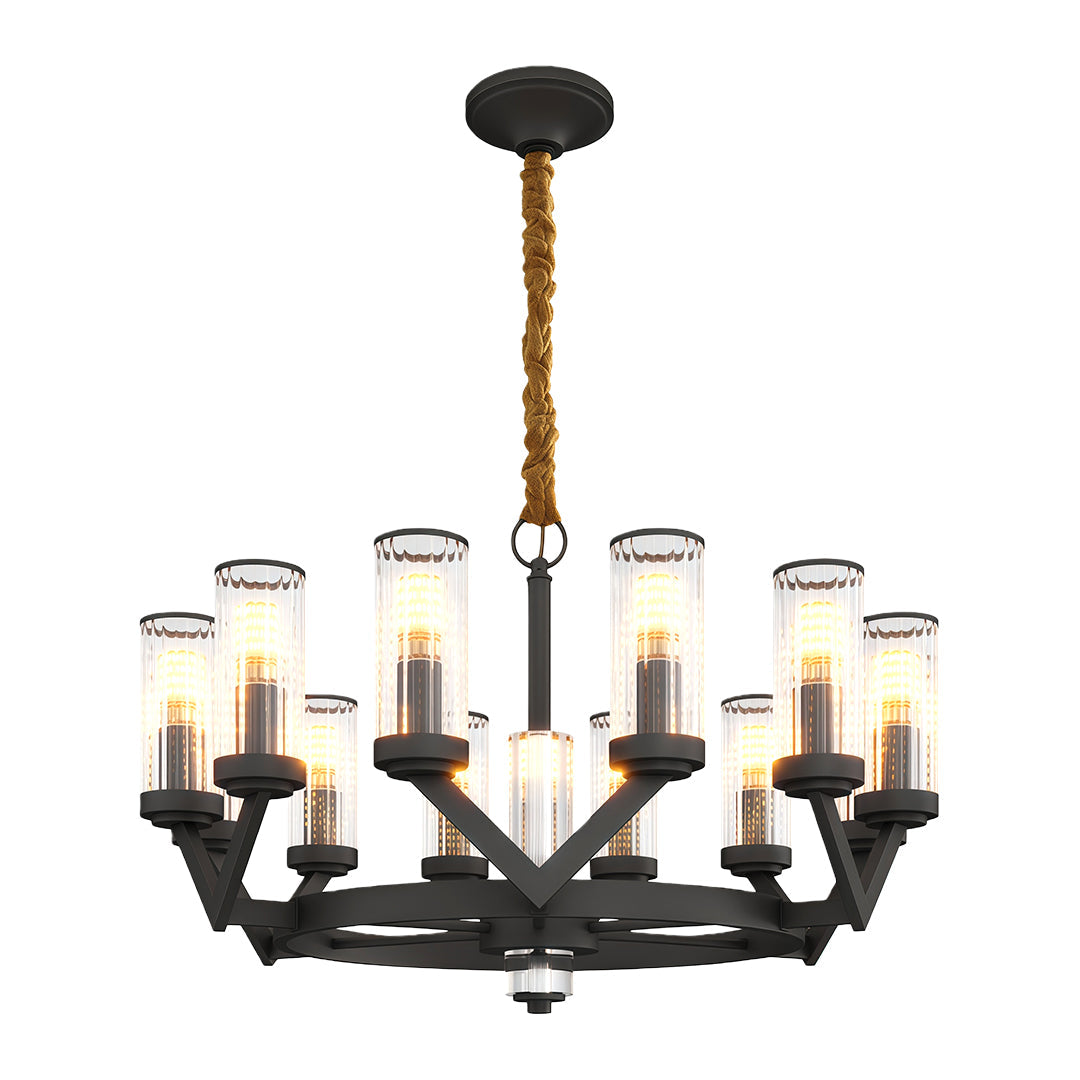 WINTHORPE CRYSTAL DROPLET CEILING LANTERN