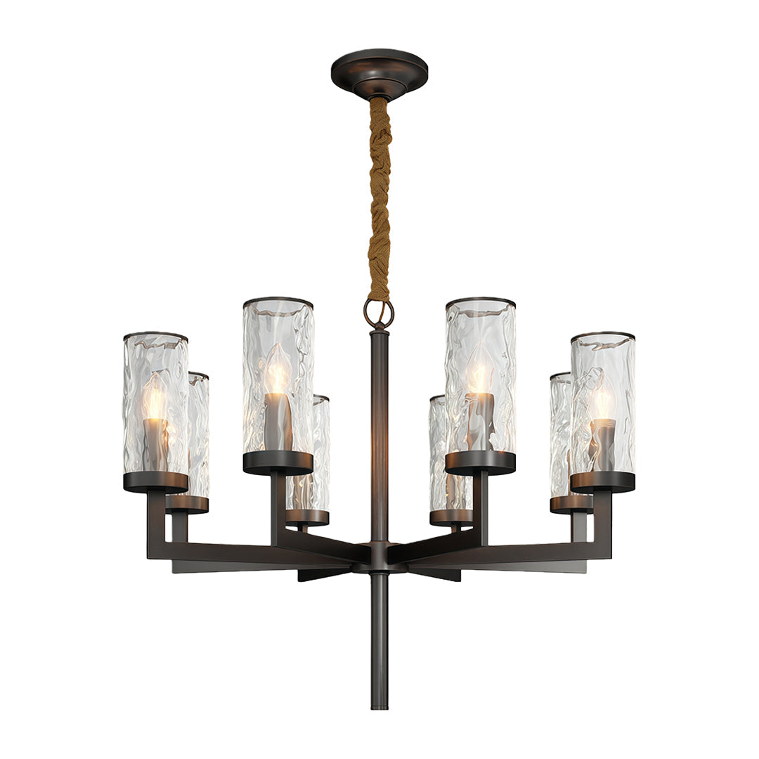 WINTHROP GLASS ISLAND PENDANT LIGHT