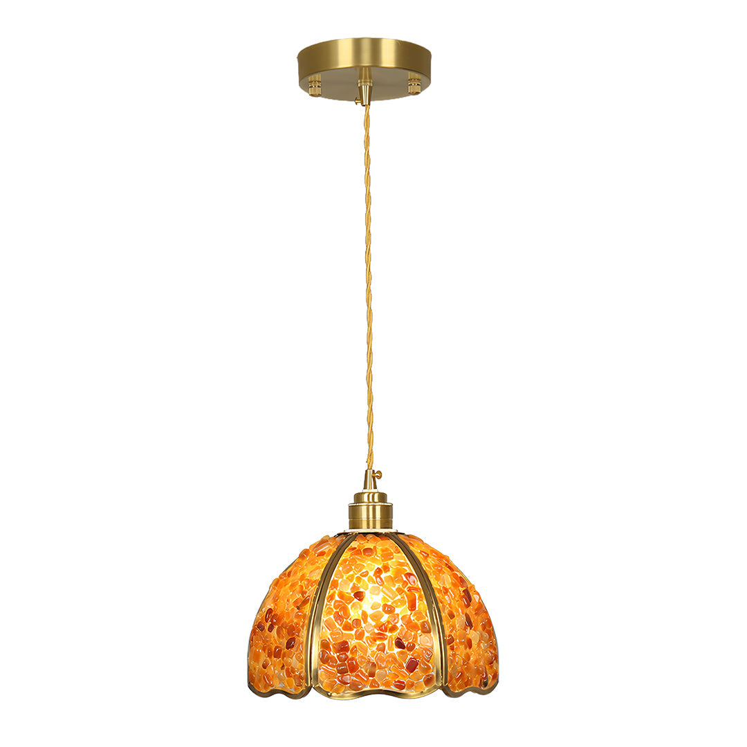 WINDSOR CRYSTAL DROPLET CEILING LANTERN