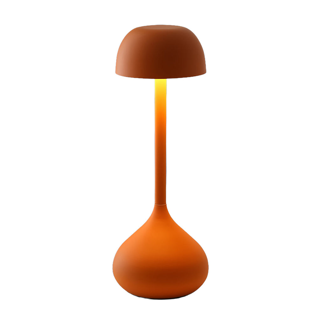 WHITBY GOURD METAL RECHARGEABLE TABLE LANTERN