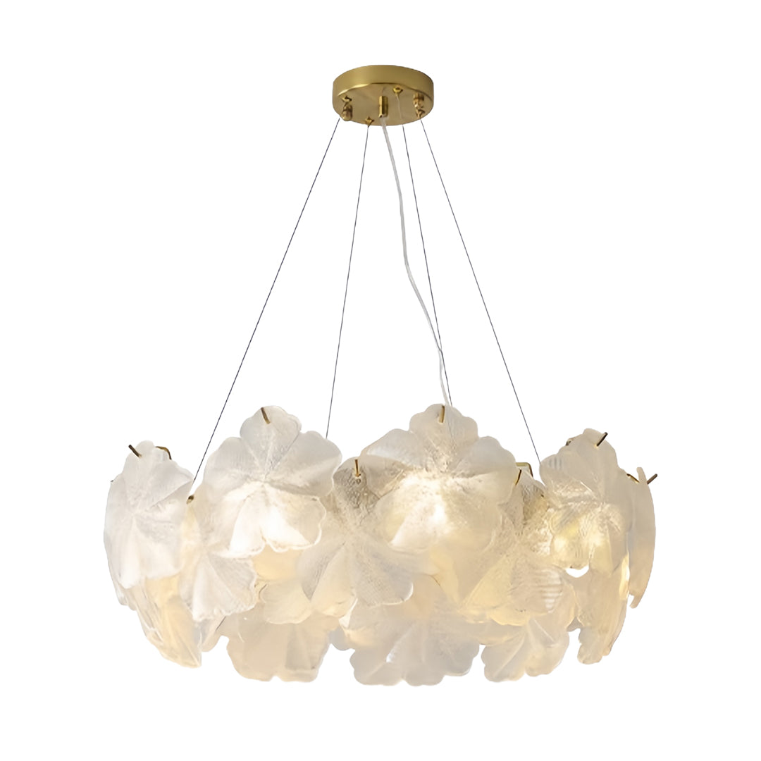 CHARLOTTESVILLE CRYSTAL CIRCLE CHANDELIER