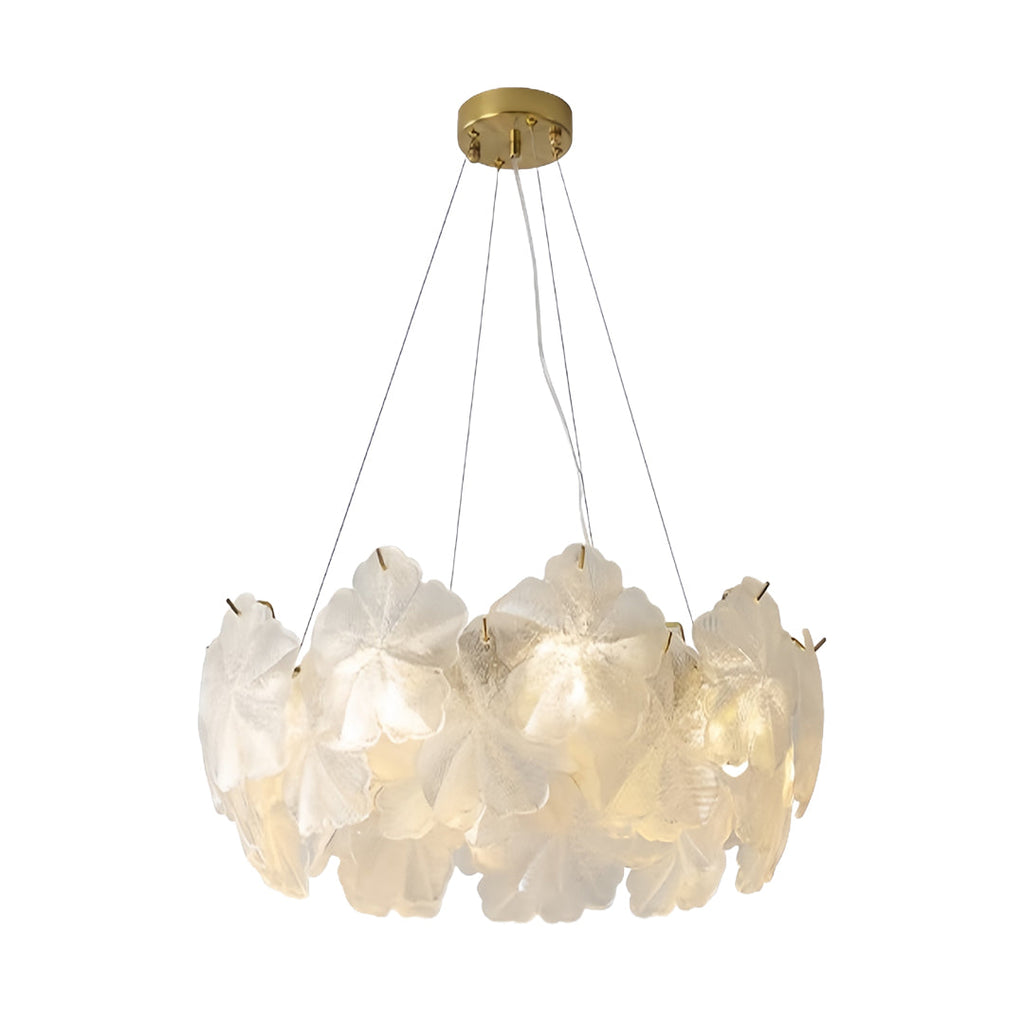 CHARLOTTESVILLE CRYSTAL CIRCLE CHANDELIER