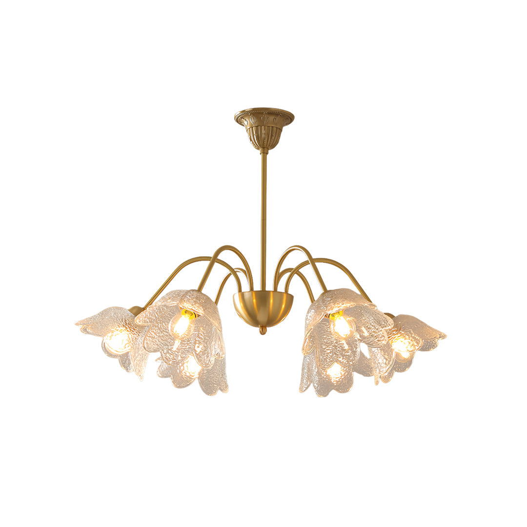 VIOLETTE CRYSTAL BLOOM CEILING LANTERN