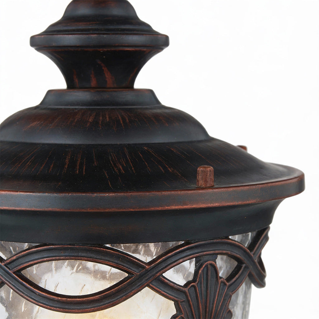 WINTHORPE WEATHERPROOF ALUMINUM GARDEN COLUMN LIGHT