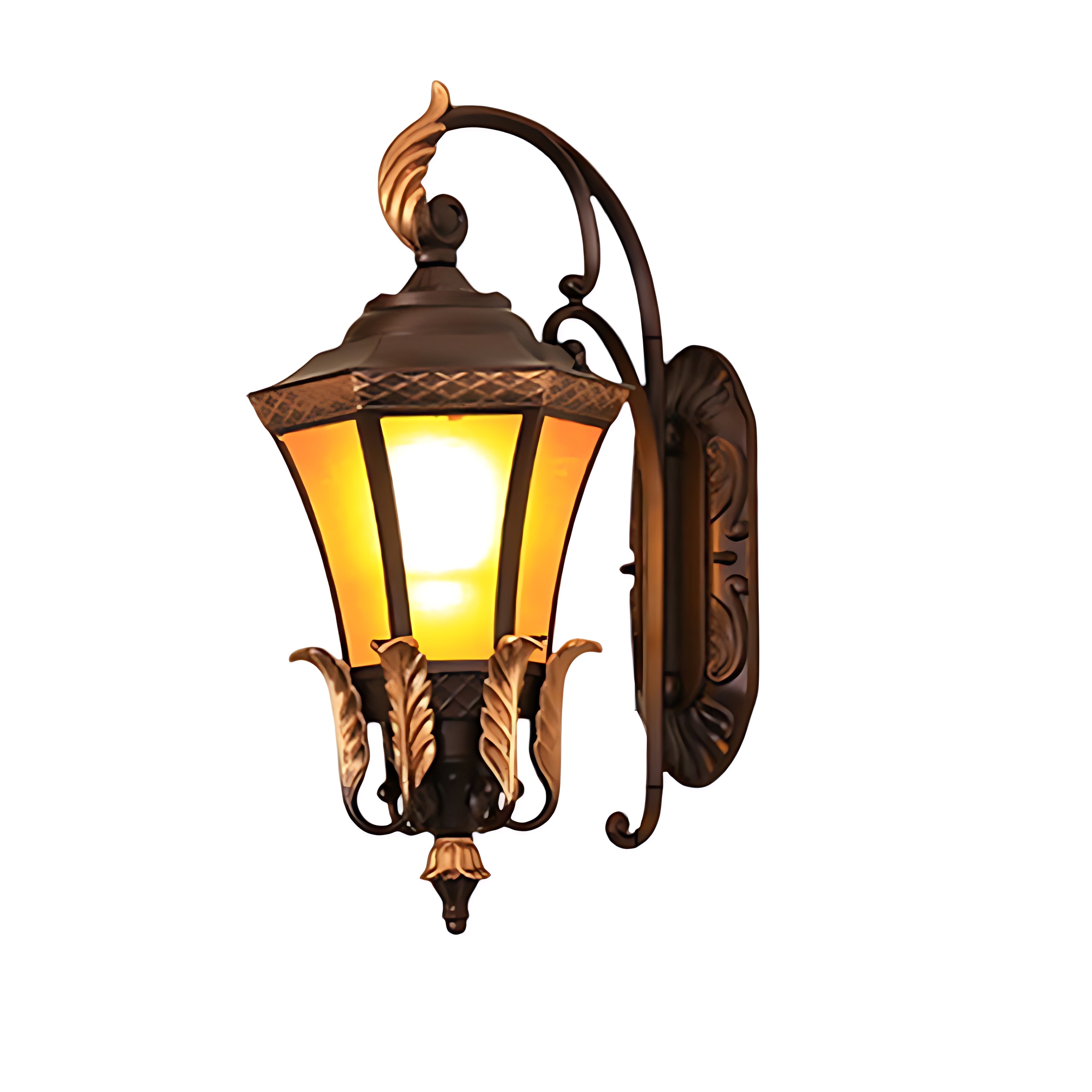 CARLETON COPPER GARDEN WALL LANTERN