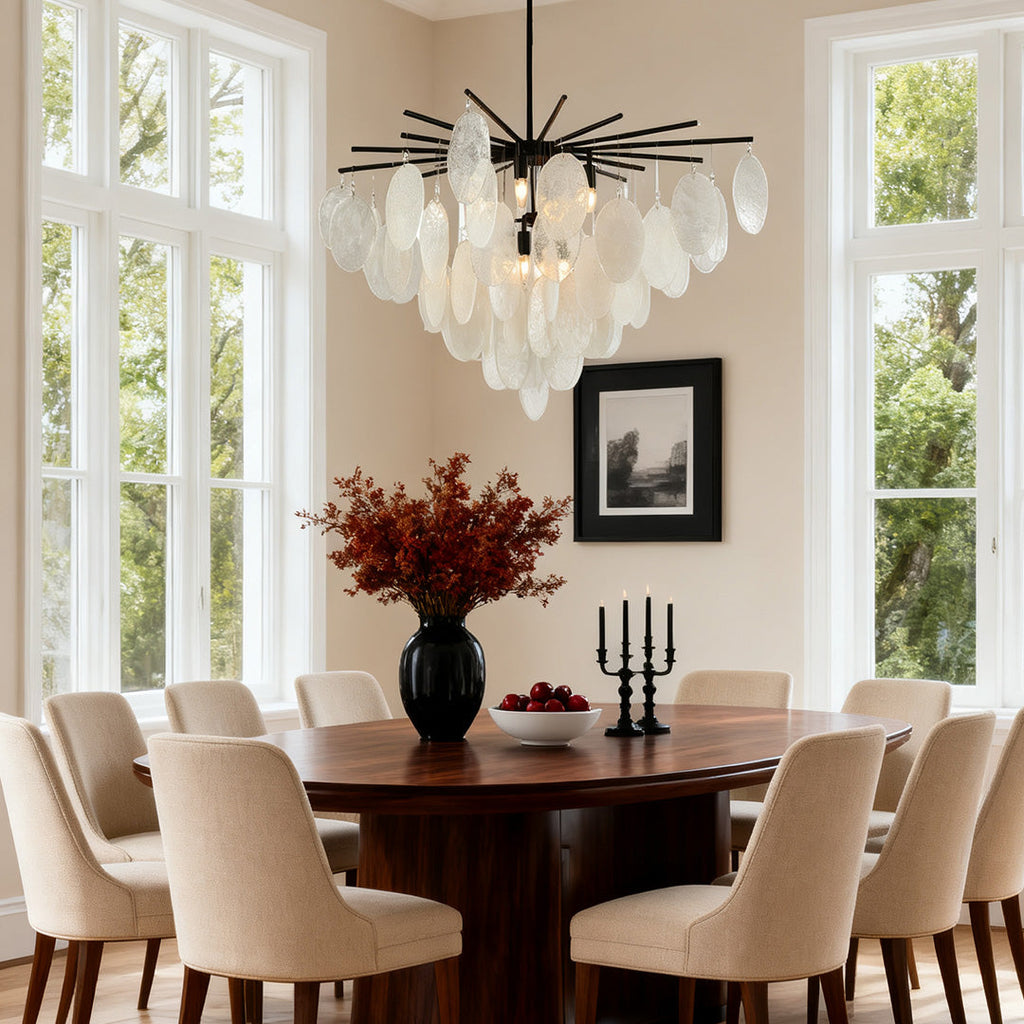 VIOLETTA MOTHER OF PEARL FRAME CEILING LANTERN