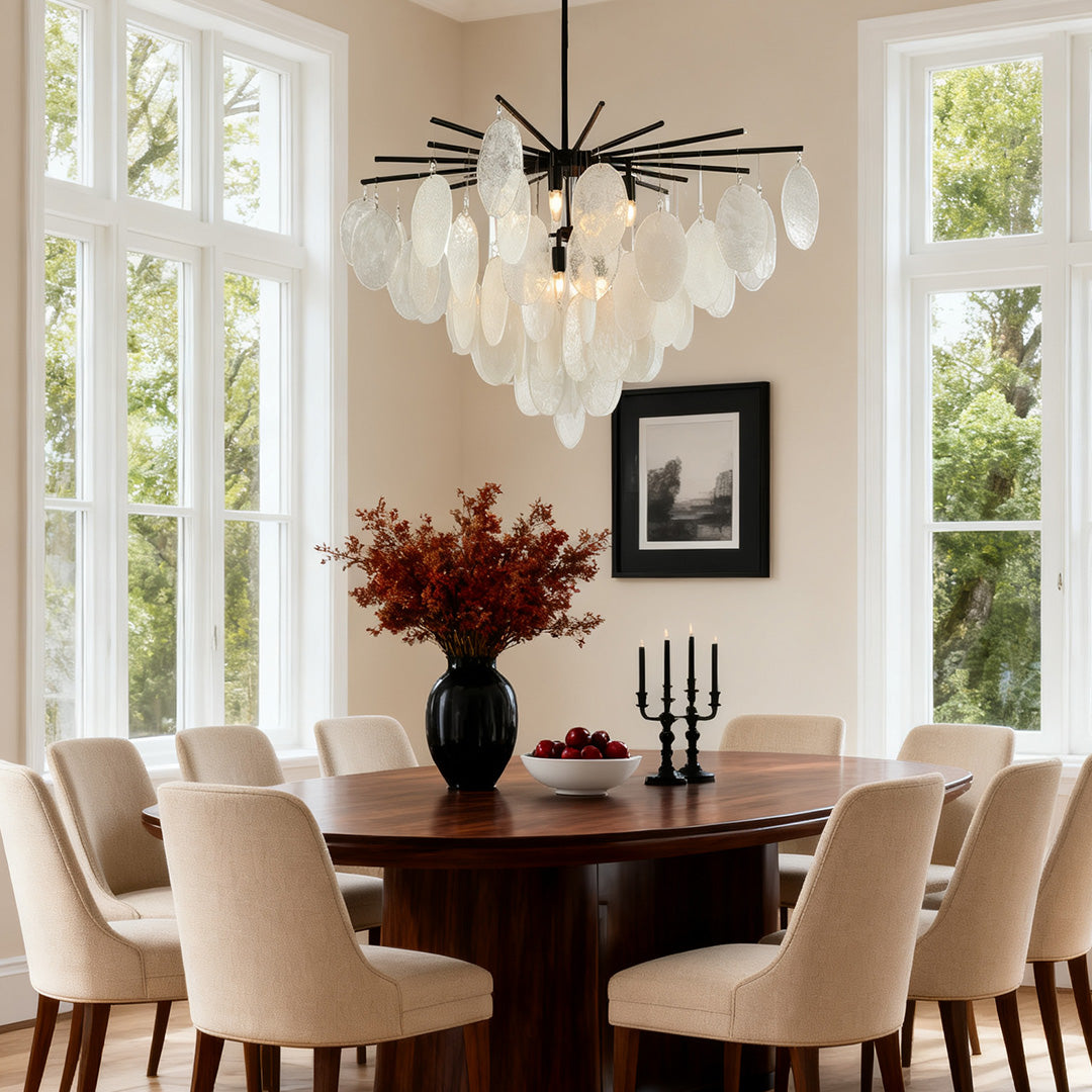 VIOLETTA MOTHER OF PEARL FRAME CEILING LANTERN